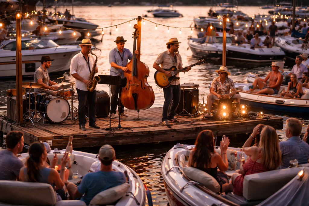 QH Flotilla with Jazz at the South Basin