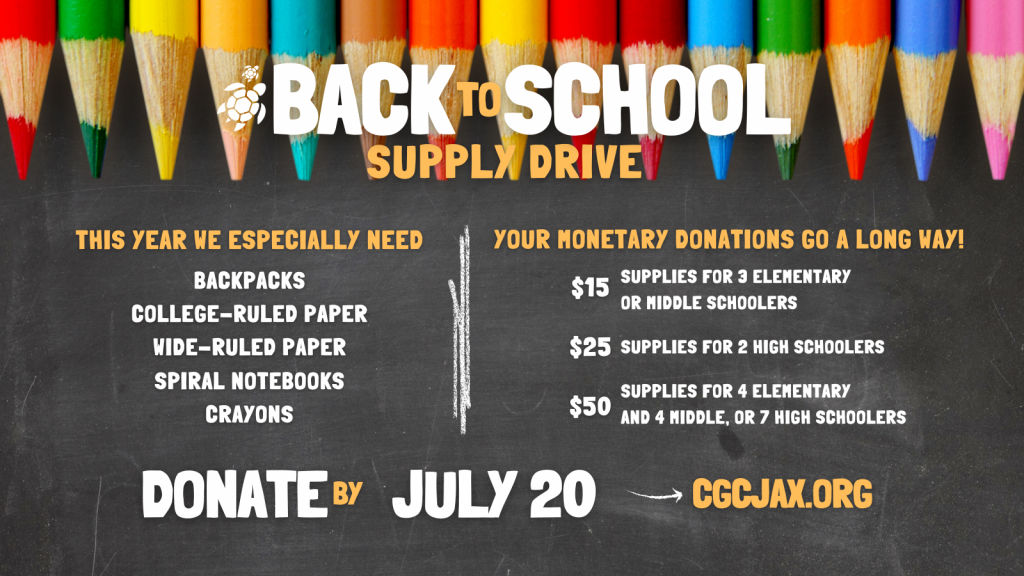 First Mates Back-to-School Supply Drive
